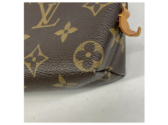 Borsa/Pochette Louis Vuitton Monogram Pochette Tic PM Marrone - vista 6