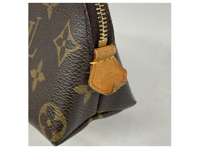 Borsa/Pochette Louis Vuitton Monogram Pochette Tic PM Marrone - vista 7