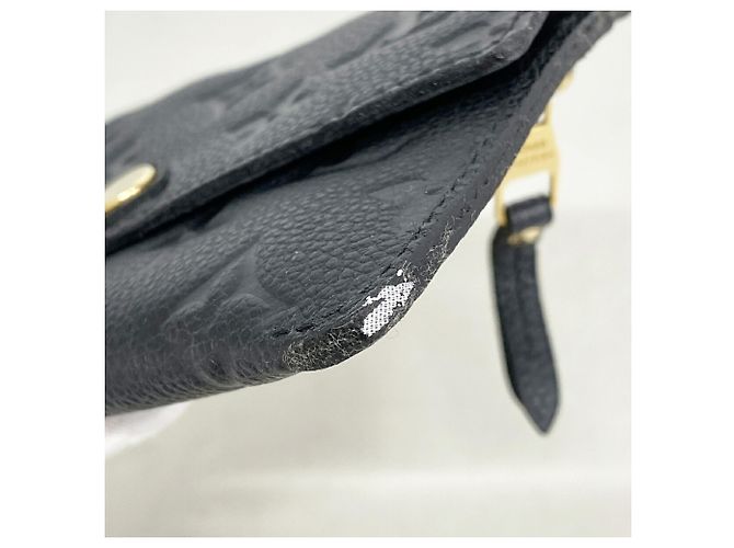 Louis Vuitton Monogram Empreinte Pochette Clé M60633 Noir Negro - vista 5