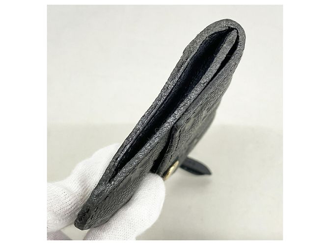 Louis Vuitton Monogram Empreinte Pochette Clé M60633 Noir Negro - vista 6