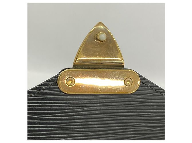 Borsa a pochette Louis Vuitton in pelle Epi Nero - vista 10