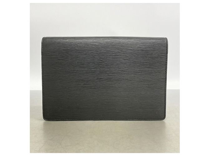 Borsa a pochette Louis Vuitton in pelle Epi Nero - vista 12