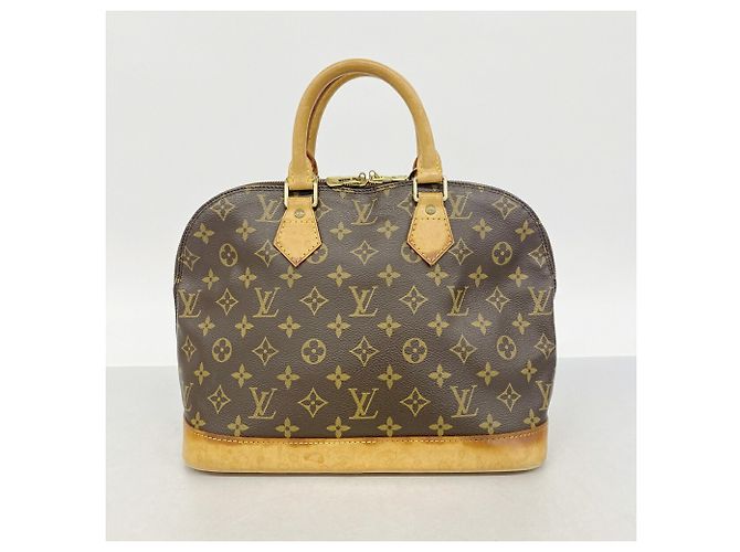 Borsa Louis Vuitton Alma Monogram Marrone - vista 10