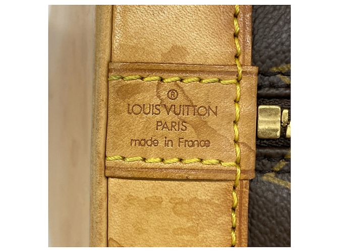 Borsa Louis Vuitton Alma Monogram Marrone - vista 5