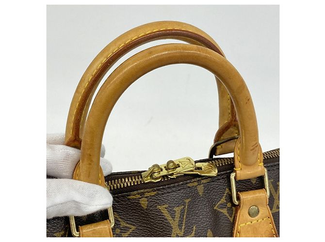 Borsa Louis Vuitton Alma Monogram Marrone - vista 8