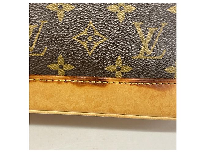 Borsa Louis Vuitton Alma Monogram Marrone - vista 9