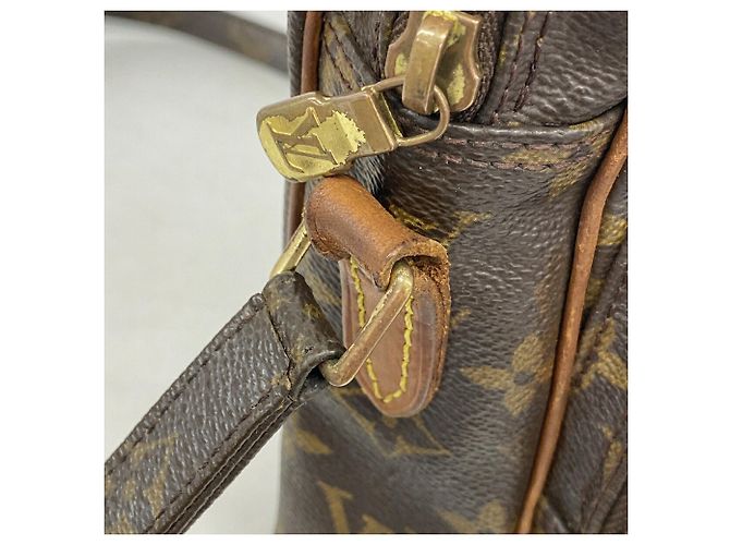 Borsa a tracolla Louis Vuitton Monogram Amazon Marrone - vista 8