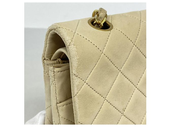 Borsa a tracolla Chanel Matelassé Beige - vista 10