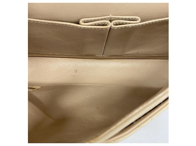 Borsa a tracolla Chanel Matelassé Beige - vista 4