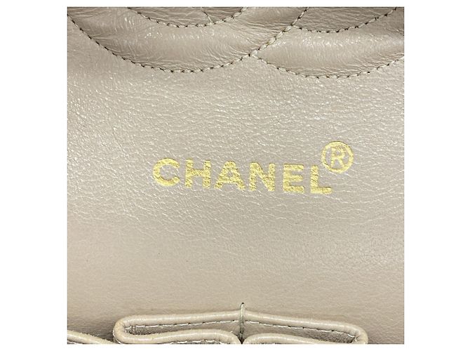 Borsa a tracolla Chanel Matelassé Beige - vista 5