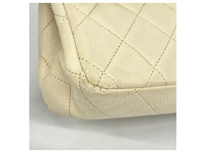 Borsa a tracolla Chanel Matelassé Beige - vista 6