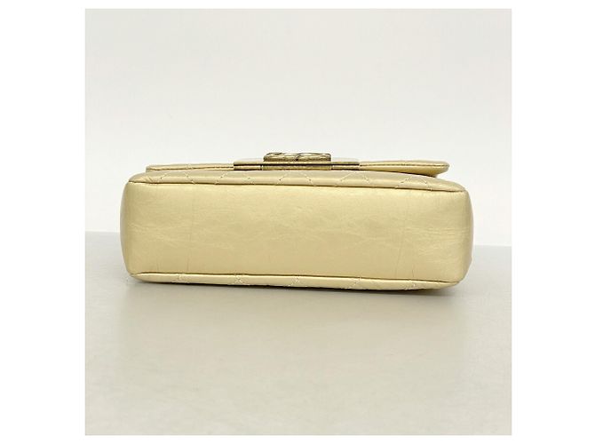 Borsa a tracolla Chanel Matelassé Gold D'oro - vista 3