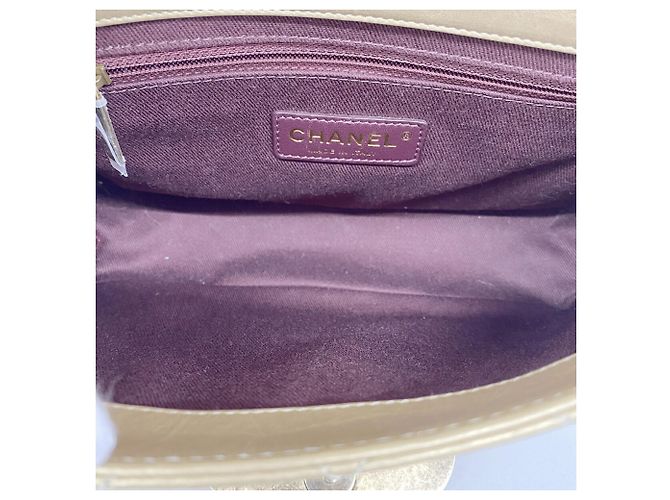 Borsa a tracolla Chanel Matelassé Gold D'oro - vista 4