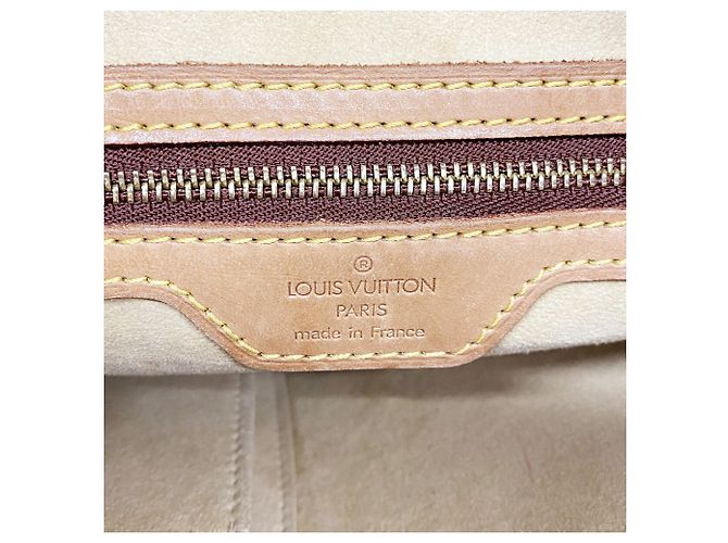 Borsa a tracolla Louis Vuitton Monogram Looping GM Marrone - vista 5