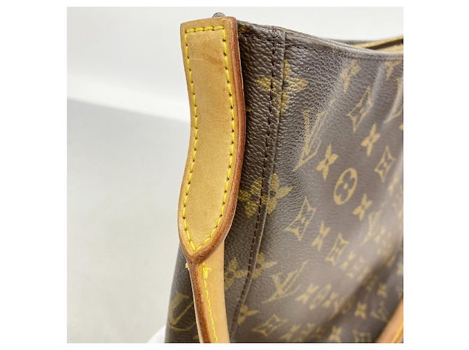 Borsa a tracolla Louis Vuitton Monogram Looping GM Marrone - vista 9
