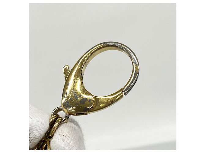 Louis Vuitton Keychain Charm Bijou Sac Insolence Marrone D'oro - vista 7