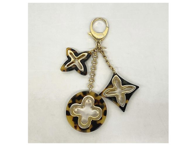 Louis Vuitton Keychain Charm Bijou Sac Insolence Marrone D'oro - vista 8