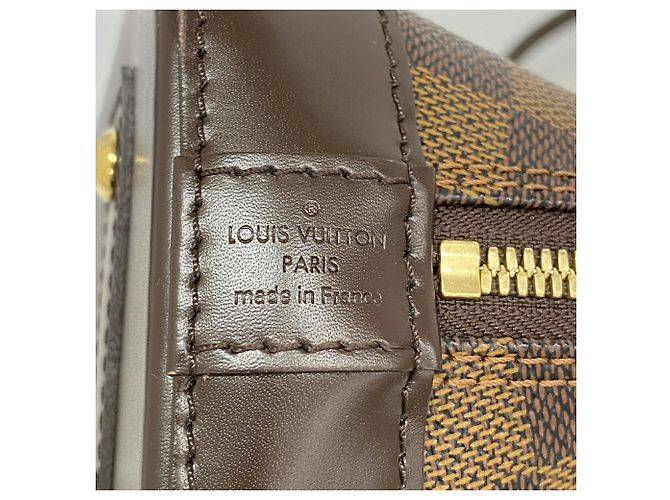 Borsa Louis Vuitton Damier Alma BB Damier ebene - vista 5