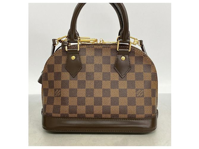 Borsa Louis Vuitton Damier Alma BB Damier ebene - vista 6