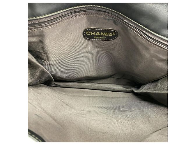 Timeless Borsa a tracolla Chanel in pelle nera Nero - vista 4