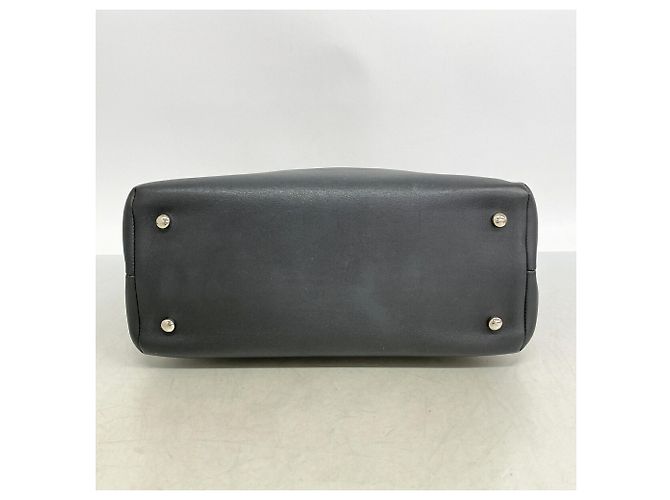 Chanel Shopper aus schwarzem Lackleder - Ansicht 3