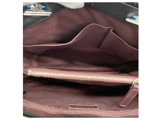 Chanel Shopper aus schwarzem Lackleder - Ansicht 4
