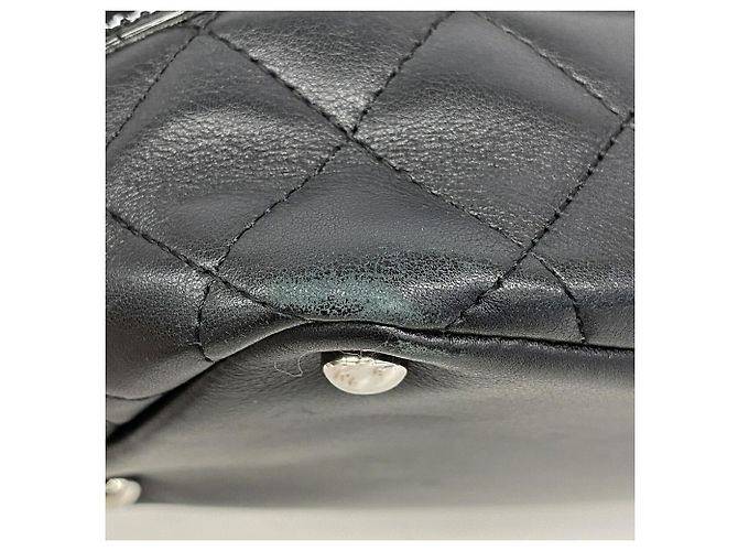 Chanel Cambon Leder Tote Bag Schwarz - Ansicht 6