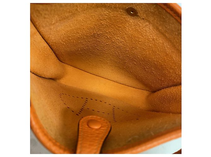 Hermès Borsa a tracolla Hermes Evelyne TPM Arancione - vista 4