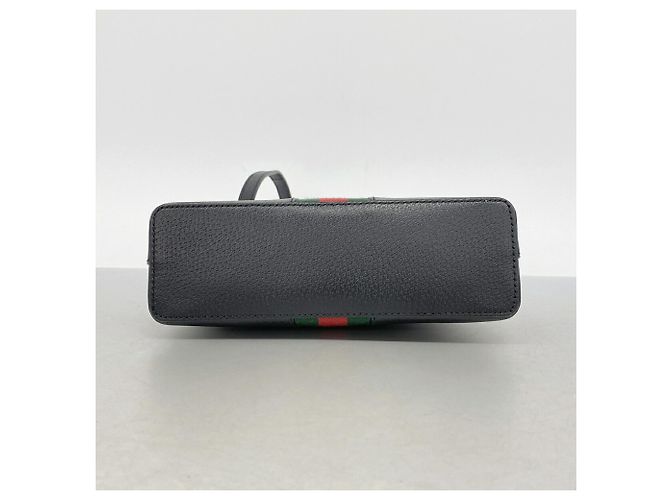 Borsa a tracolla Gucci Ophidia Sherry Line Nero - vista 3