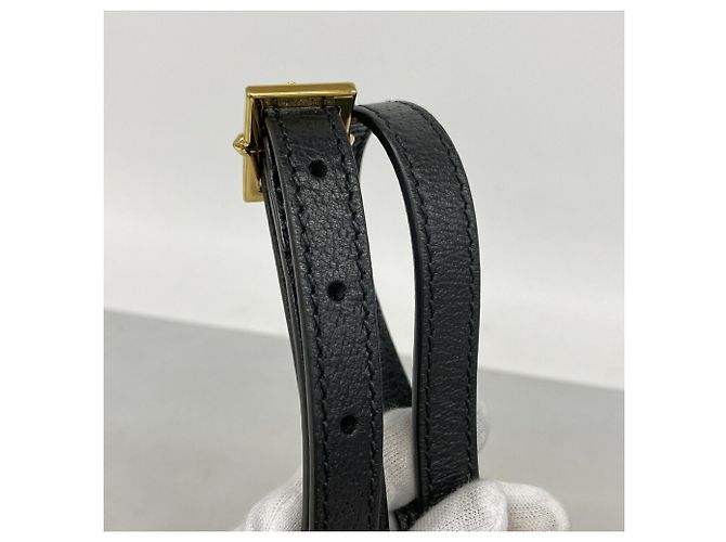 Borsa a tracolla Gucci Ophidia Sherry Line Nero - vista 7