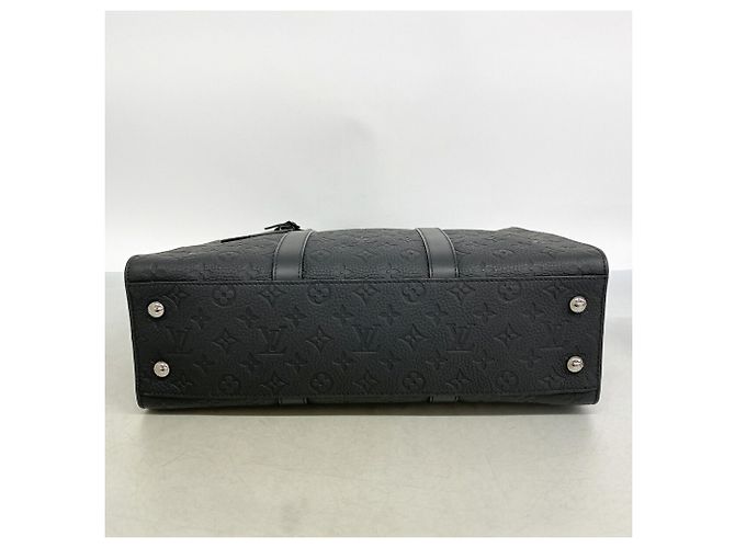 Louis Vuitton Taurillon Sac Plat 24H Tote Bag Nero - vista 3
