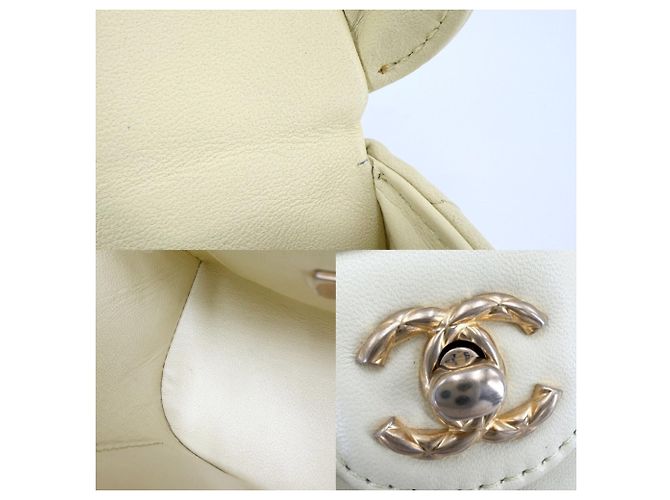 Borsa Vanity Chanel Matelassé Giallo - vista 9