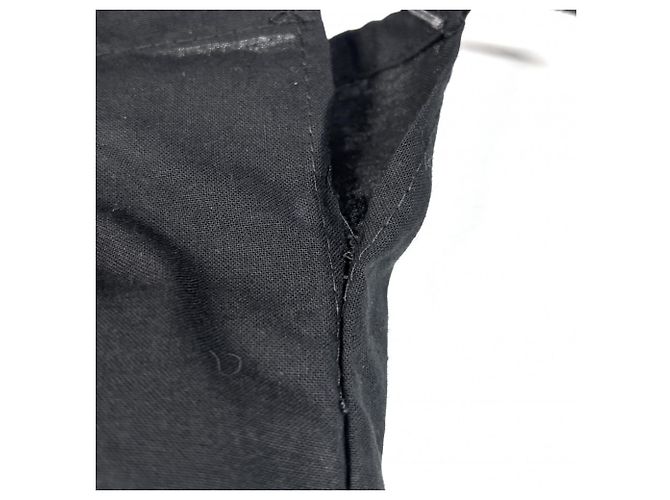 Borsa a tracolla Chanel Matelassé in pelle nera Nero - vista 10