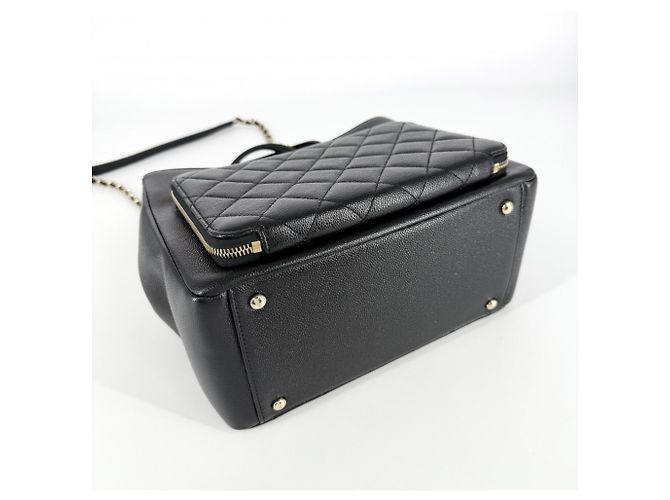 Borsa a mano Chanel Matelassé Business Affinity Nero - vista 3