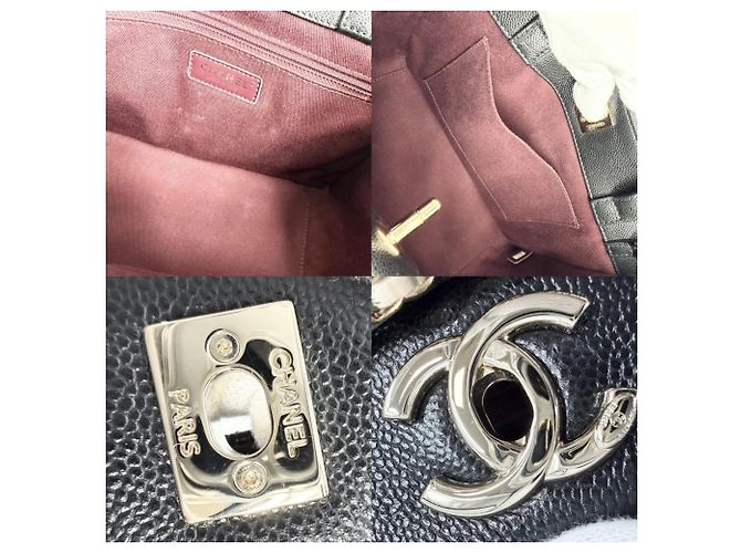 Borsa a mano Chanel Matelassé Business Affinity Nero - vista 7