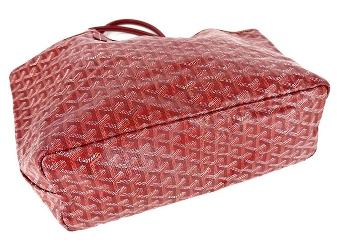 Borsa Tote Goyard Saint Louis PM Rosso - vista 3