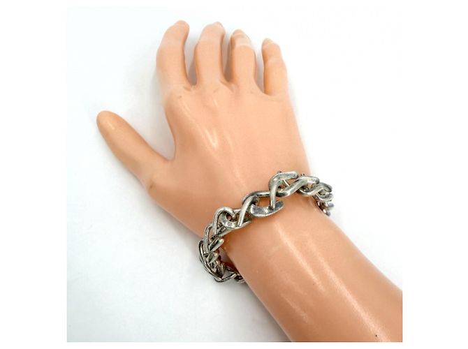 Tiffany & Co. Men's Forge Medium Link Bracelet Silvery White - view 2