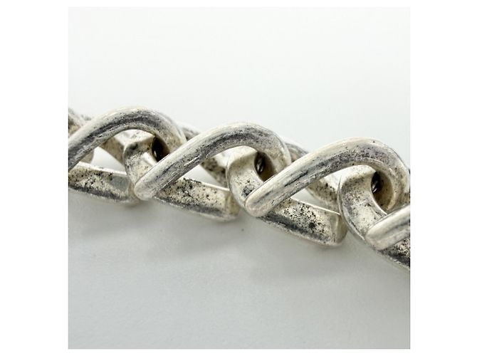 Tiffany & Co. Men's Forge Medium Link Bracelet Silvery White - view 6