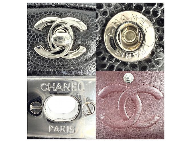 Chanel Matelassé 25 Shoulder Bag Black White - view 5