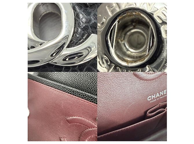Chanel Matelassé 25 Shoulder Bag Black White - view 7