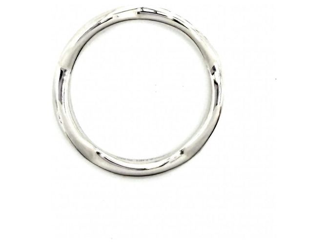 Chanel Camellia Collection Half Eternity Ring für Damen Silber Weiß - Ansicht 2