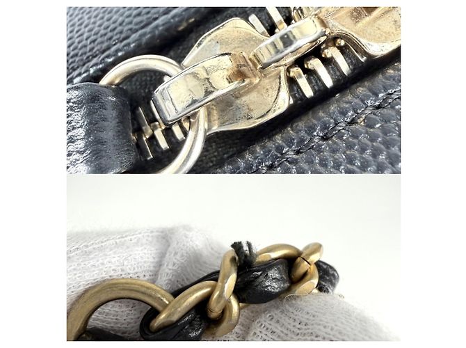 Borsa Vanity Chanel Matelassé Nera Nero - vista 7