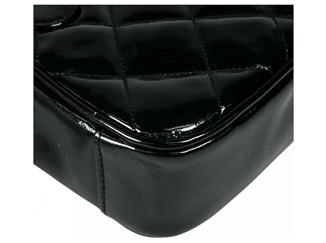 Timeless Borsa a tracolla Chanel Matelassé Nero - vista 12