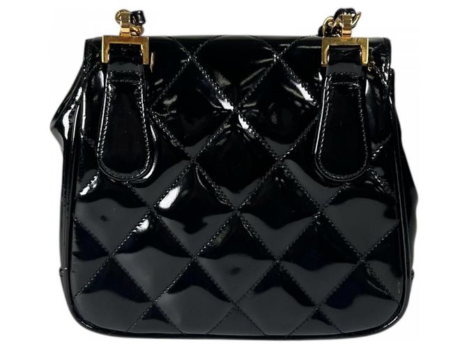 Timeless Borsa a tracolla Chanel Matelassé Nero - vista 2