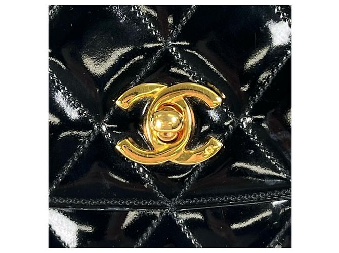 Timeless Borsa a tracolla Chanel Matelassé Nero - vista 5