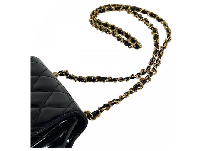 Timeless Borsa a tracolla Chanel Matelassé Nero - vista 9