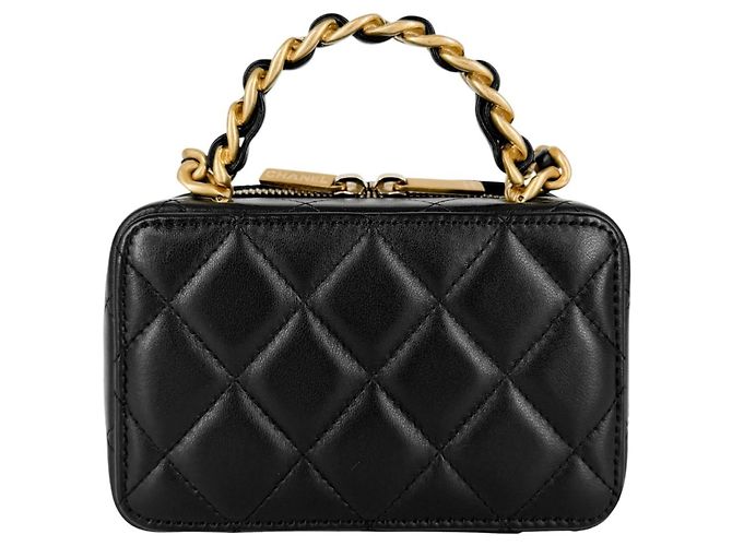 Timeless Bolsa Chanel Matelassé Coco Mark Mini Preto - vista 2