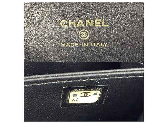 Timeless Bolsa Chanel Matelassé Coco Mark Mini Preto - vista 5