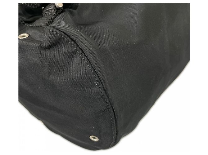 Borsa a tracolla Prada in nylon Nero - vista 10