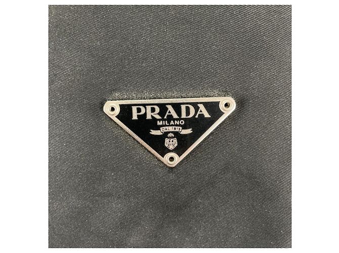 Borsa a tracolla Prada in nylon Nero - vista 5